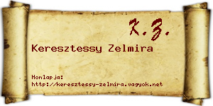 Keresztessy Zelmira névjegykártya